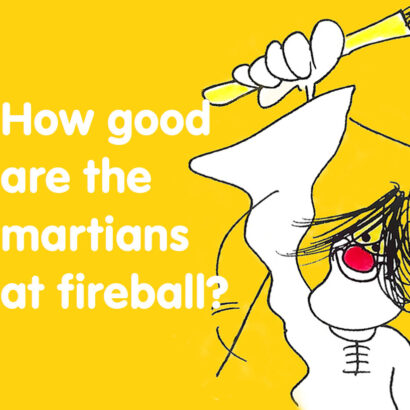 How good are the Martians at fireball? digital book