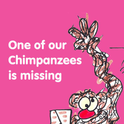 One of our Chimpanzees is missing - digital book